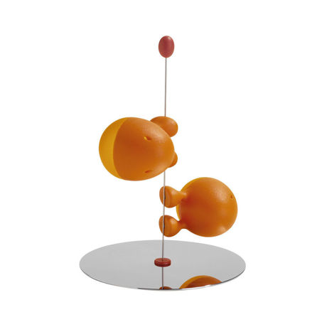 Afbeeldingen van Alessi, Lilliput, zout en peper set, oranje, Stefano Giovannoni, 1993