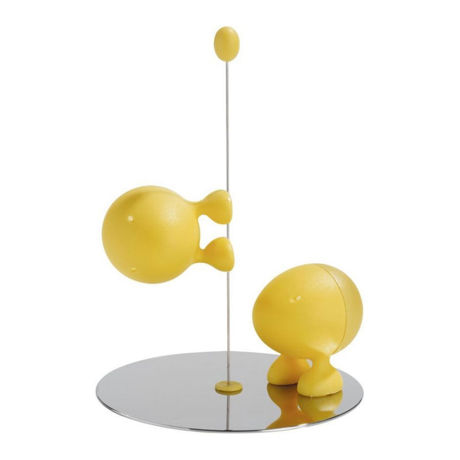 Afbeeldingen van Alessi, Lilliput, zout en peper set, geel, Stefano Giovannoni, 1993