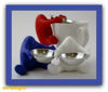 Afbeeldingen van Alessi, Te o, theefilter, wit, Stefano Pirovano, 2000