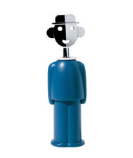 Afbeeldingen van Alessi, Alessandro M., kurkentrekker, blauw, Alessandro Mendini, 2003