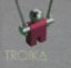 Image de Troika, Jumper, porte-clés, corps rouge magenta et aluminium, Indigo design group