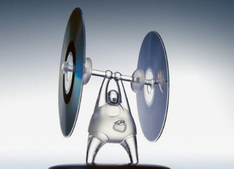 Image de Koziol, Dimitri porte-poids, transparent, Seventh Sense